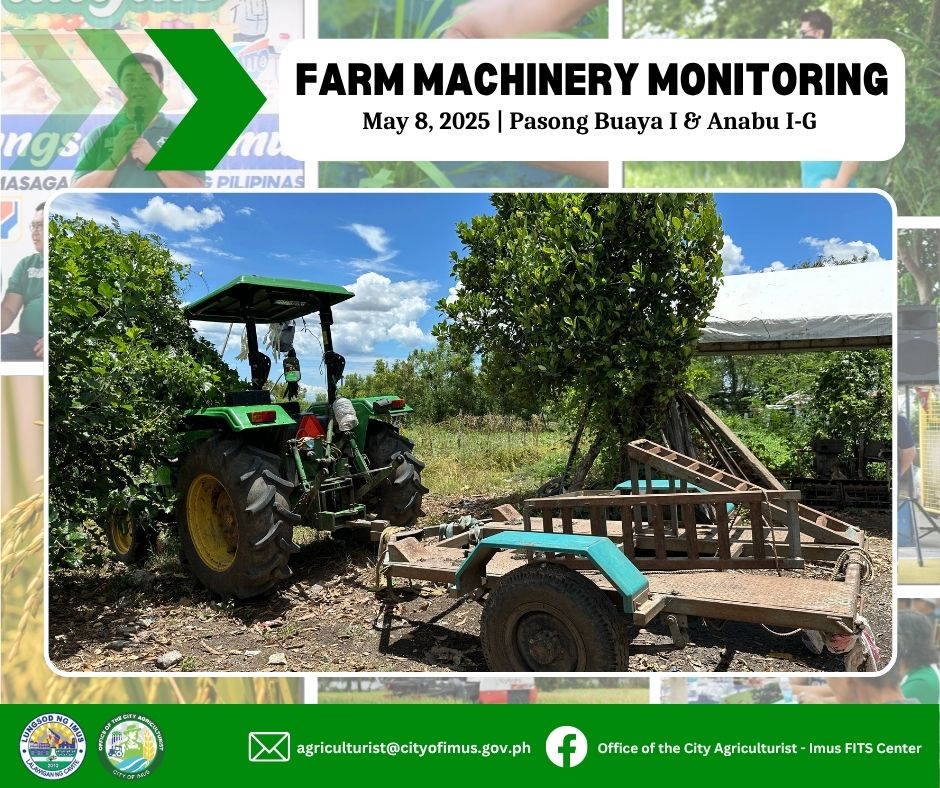 Office of the City Agriculturist - Imus FITS Center | Imus