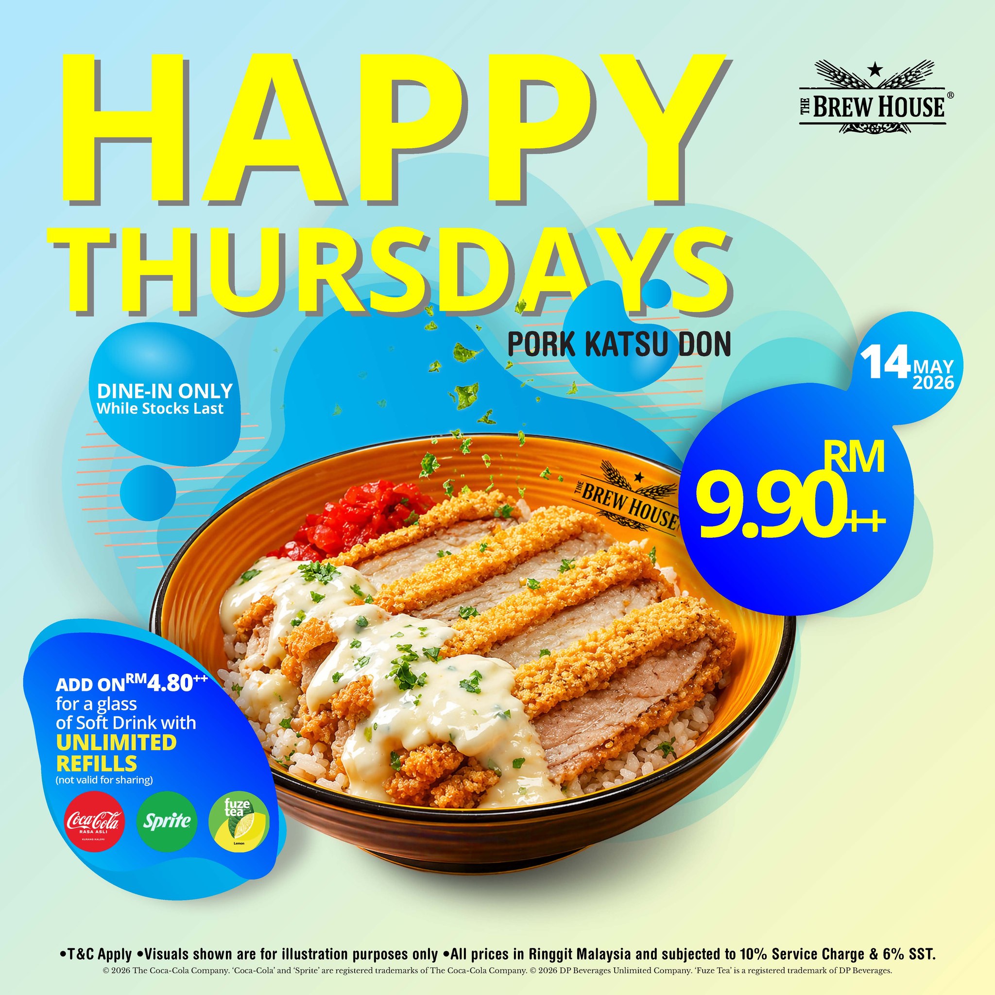 Countdown to your Thursday treat starts now. ?️ 14 May — Pork 