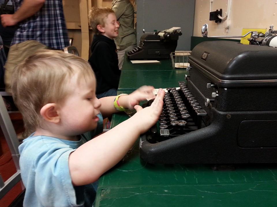 New members of the typing pool... - Learning Around the World