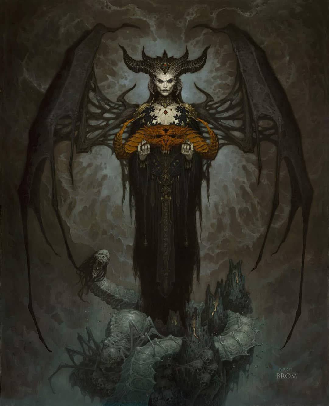 Introducing Dark Lilith diamond art kit by Diamond Art Club