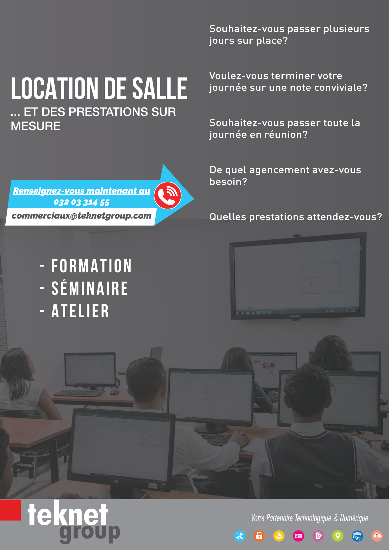 Définissez vos besoins, travaillons... - Teknet Formation | Facebook