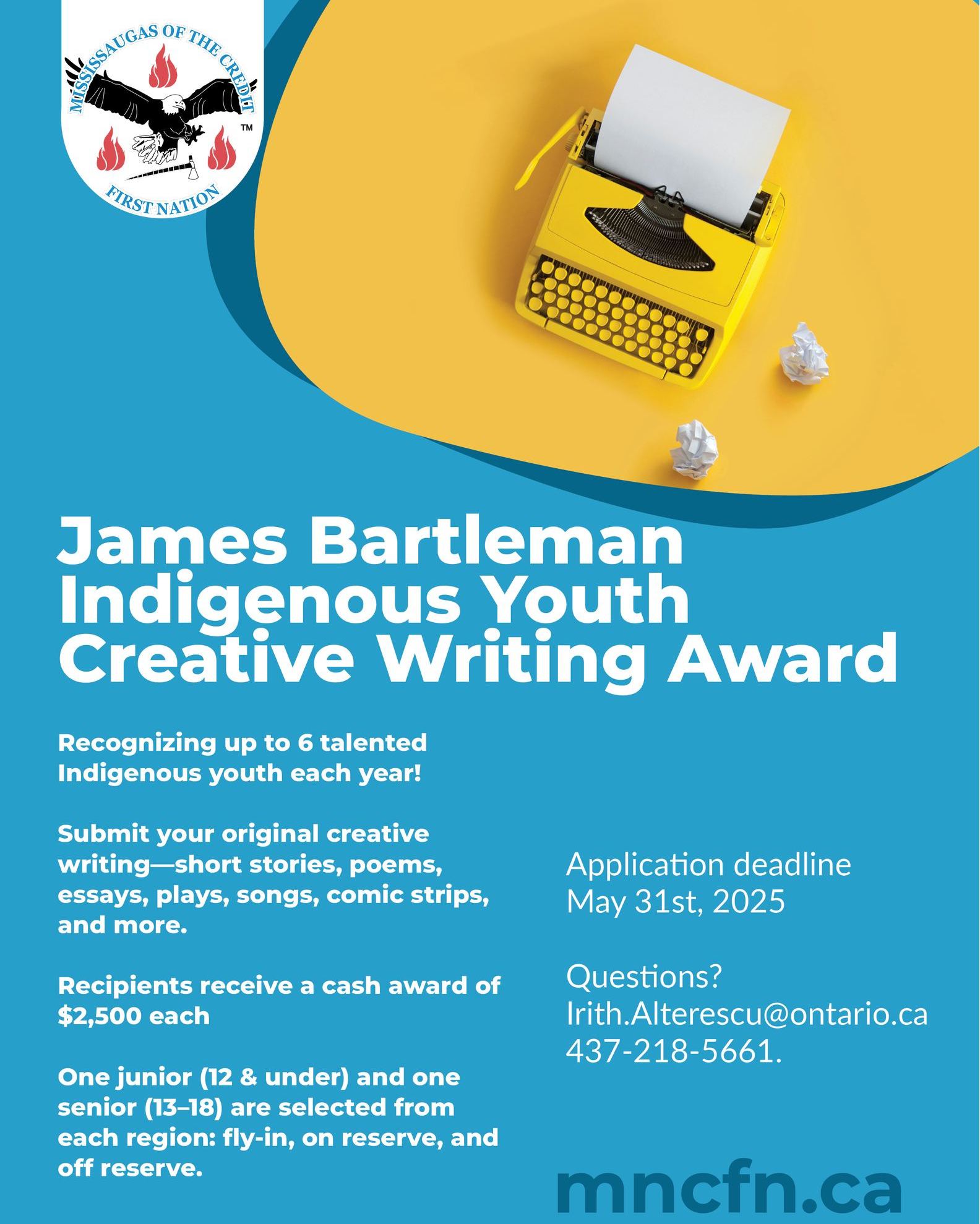 ️📚 The James... - Mississaugas of the Credit First Nation | Facebook
