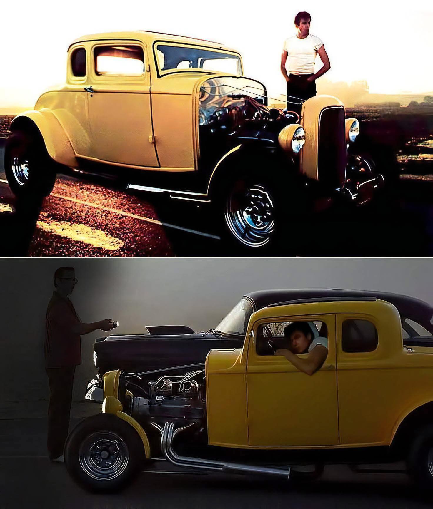 The 32 Ford Coupe featured in George Lucas' 1973 movie American