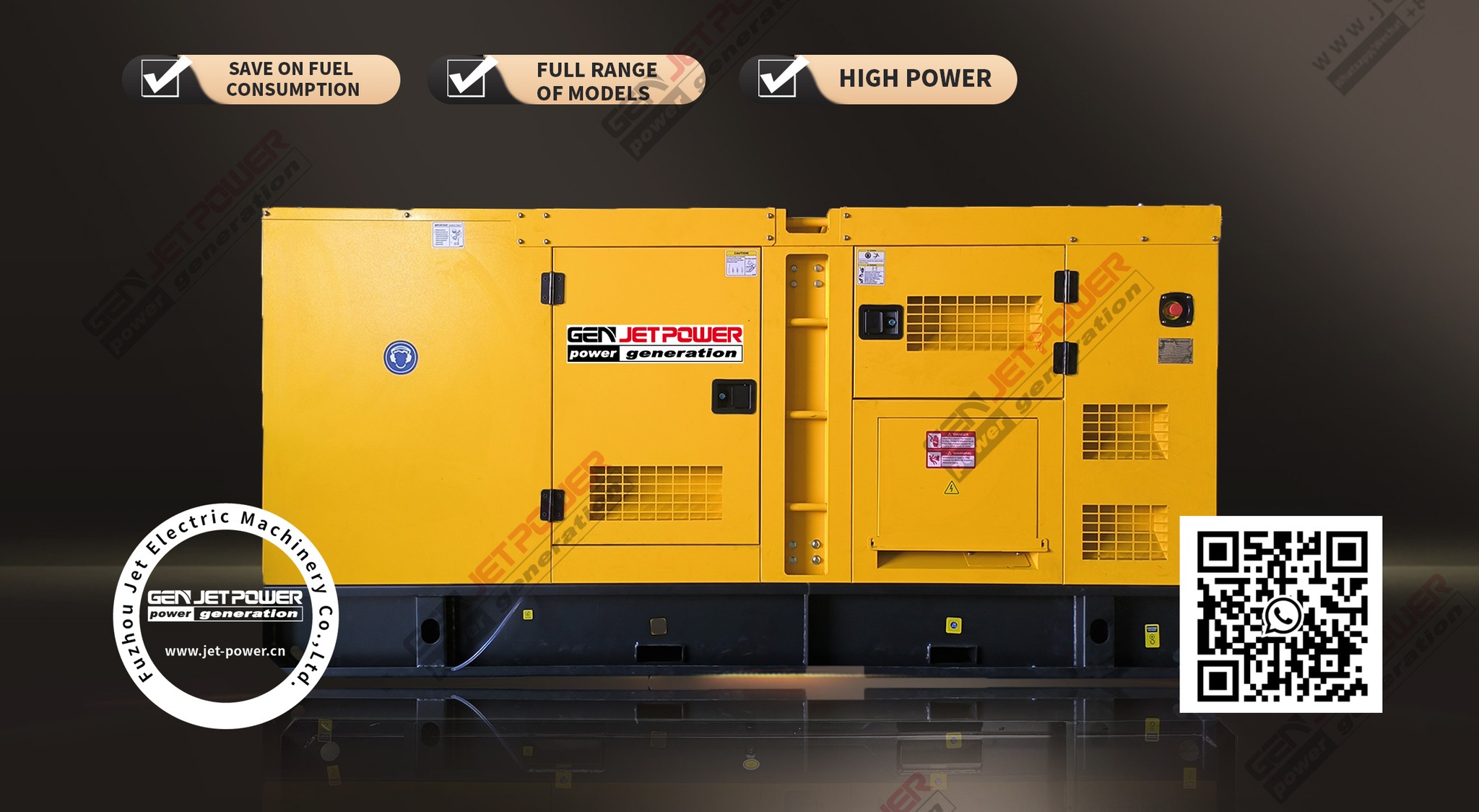 Large power water cooled super... - GEN JET POWER Generator | Facebook