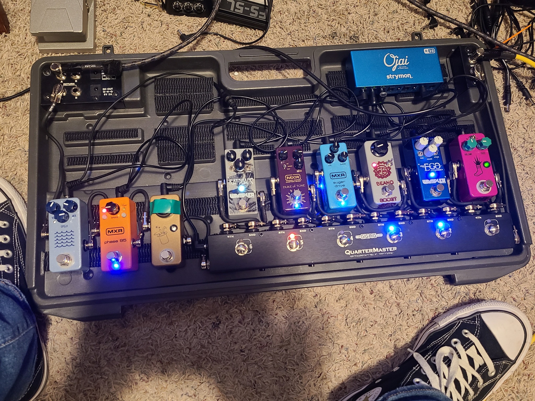 JHS Mini Foot Fuzz V1 pedal review