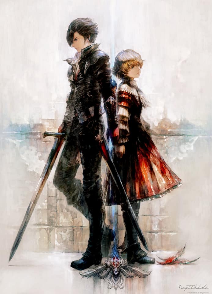 New official render of Clive and Joshua from the Final Fantasy XVI