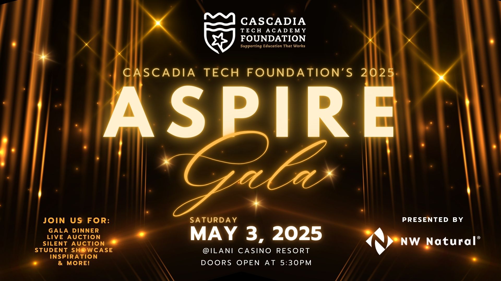 Cascadia Tech Foundation's ASPIRE Gala