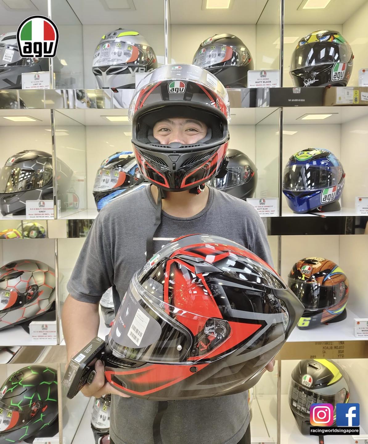 agv pista 2022 GP RR Guevara Motegi Street Helmet-2XL : Automotive tech:drymaxx.png it has received the Size:2X-Large 63-64cm Bag Disney Jansport Half