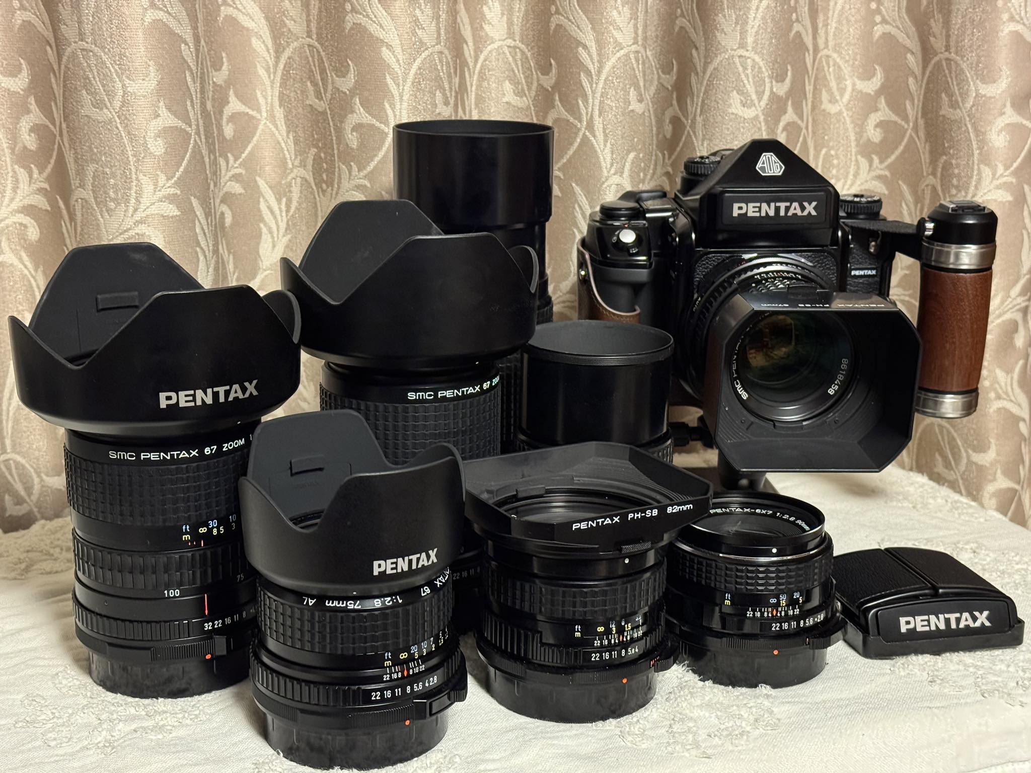 Pentax 67ii lenses and date notation differences