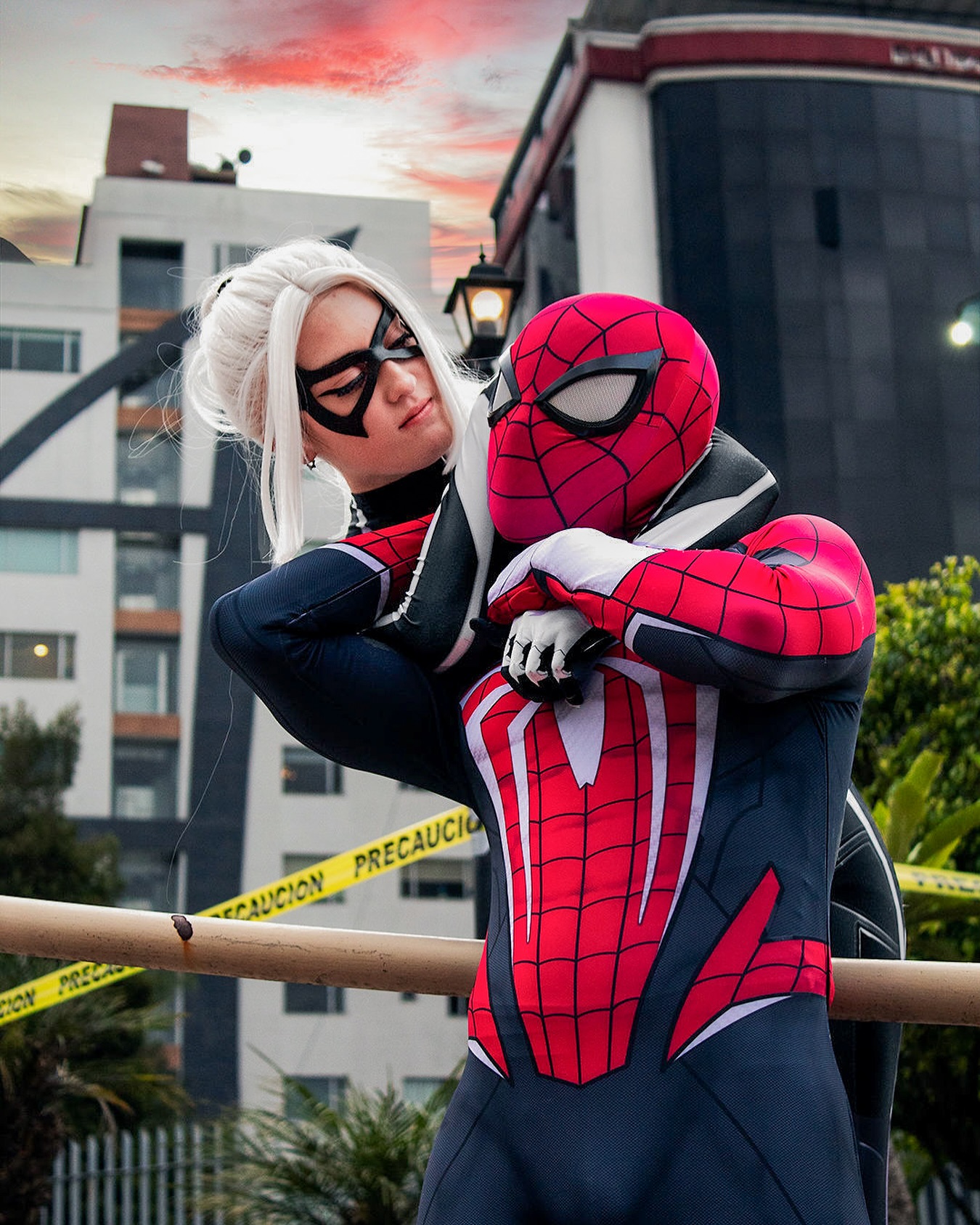 S.H.figuarts ブラック・ウィドウ / ホークアイ / ハルク Black cat & Spider-man. #blackcat #spidermanps5 #spidermanps4
