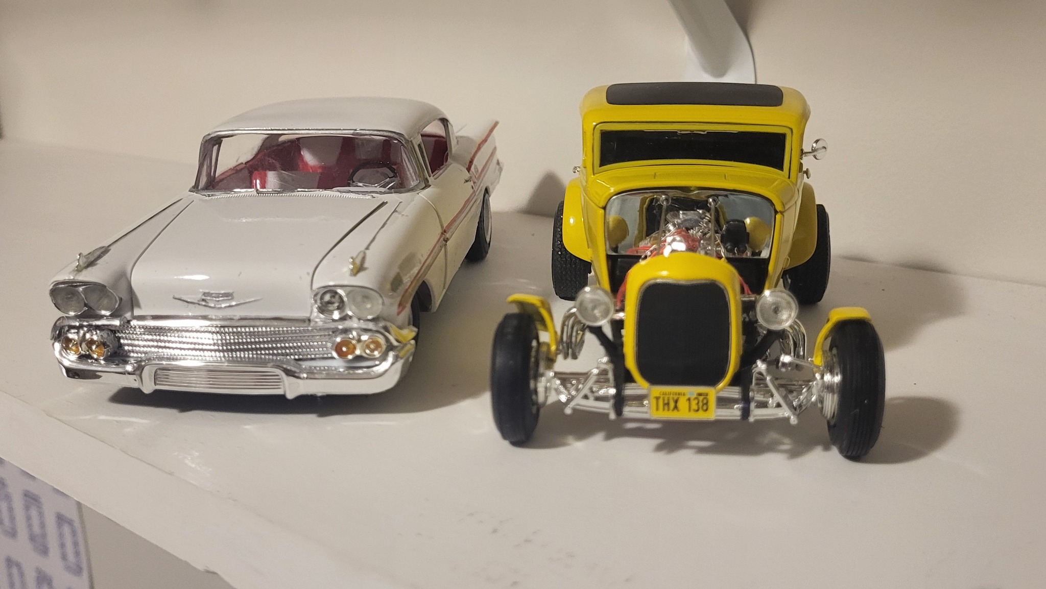 Finished 58 Impala American Graffiti clone model car