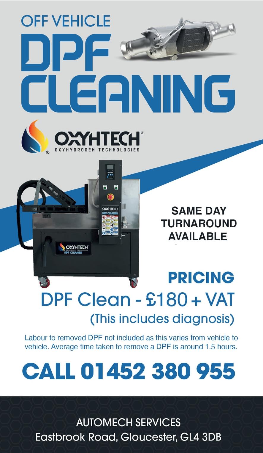Terraclean Automech Gloucester - DPF Cleaning at Automech Gloucester ...
