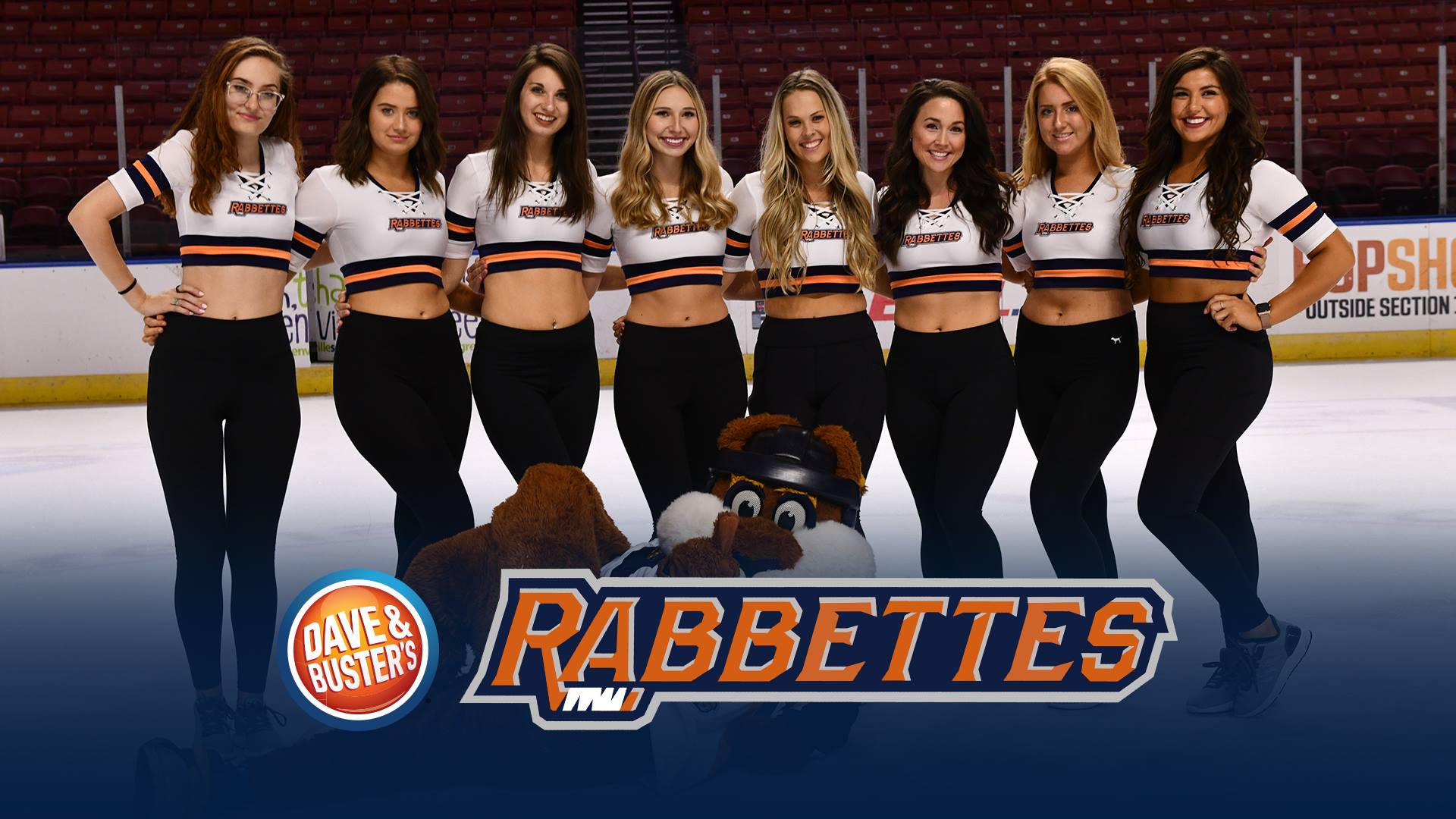 Greenville - We're happy to announce the Dave & Buster's Rabbettes ...