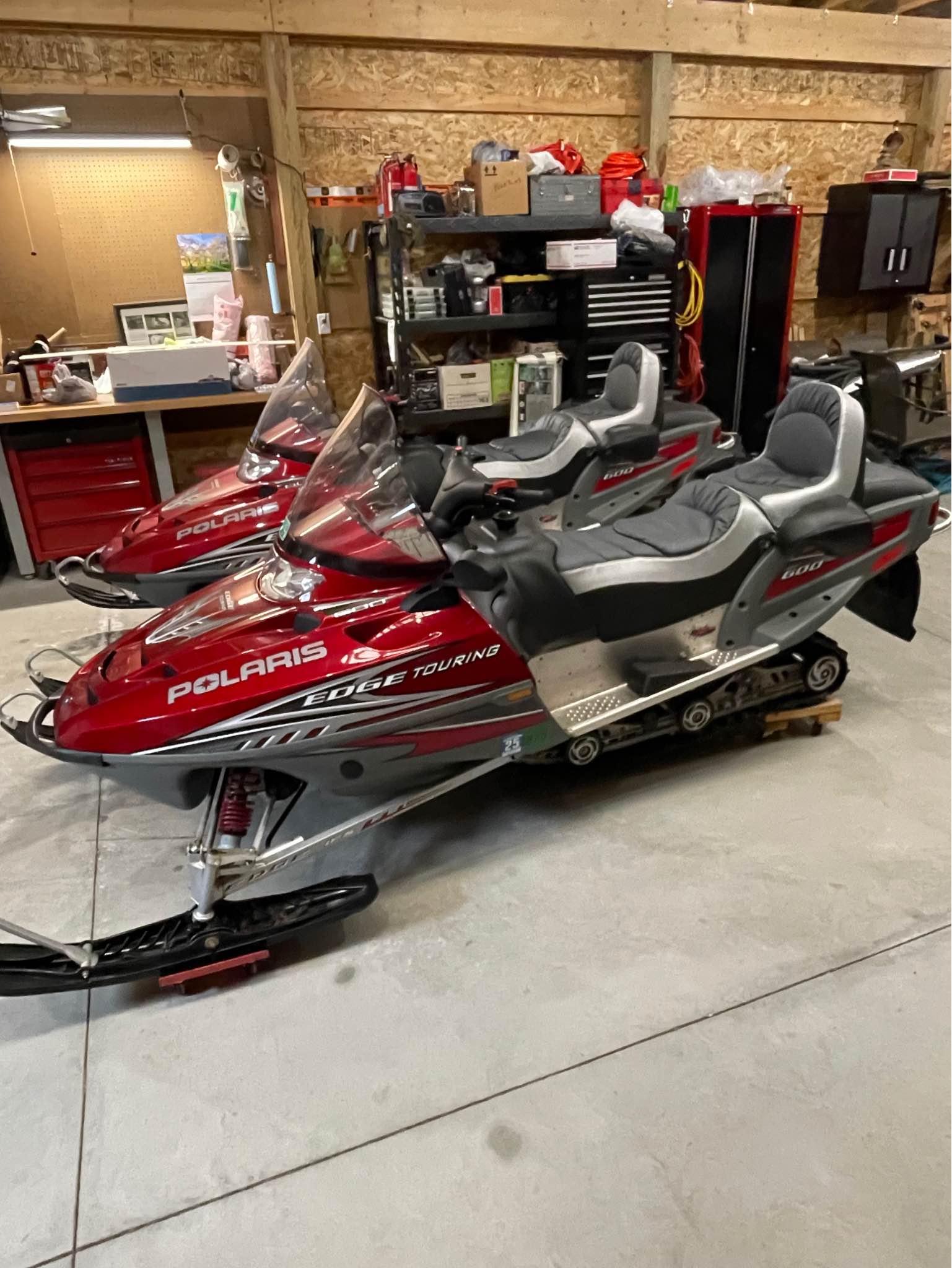2006 Polaris edge touring 600 2up snowmobiles