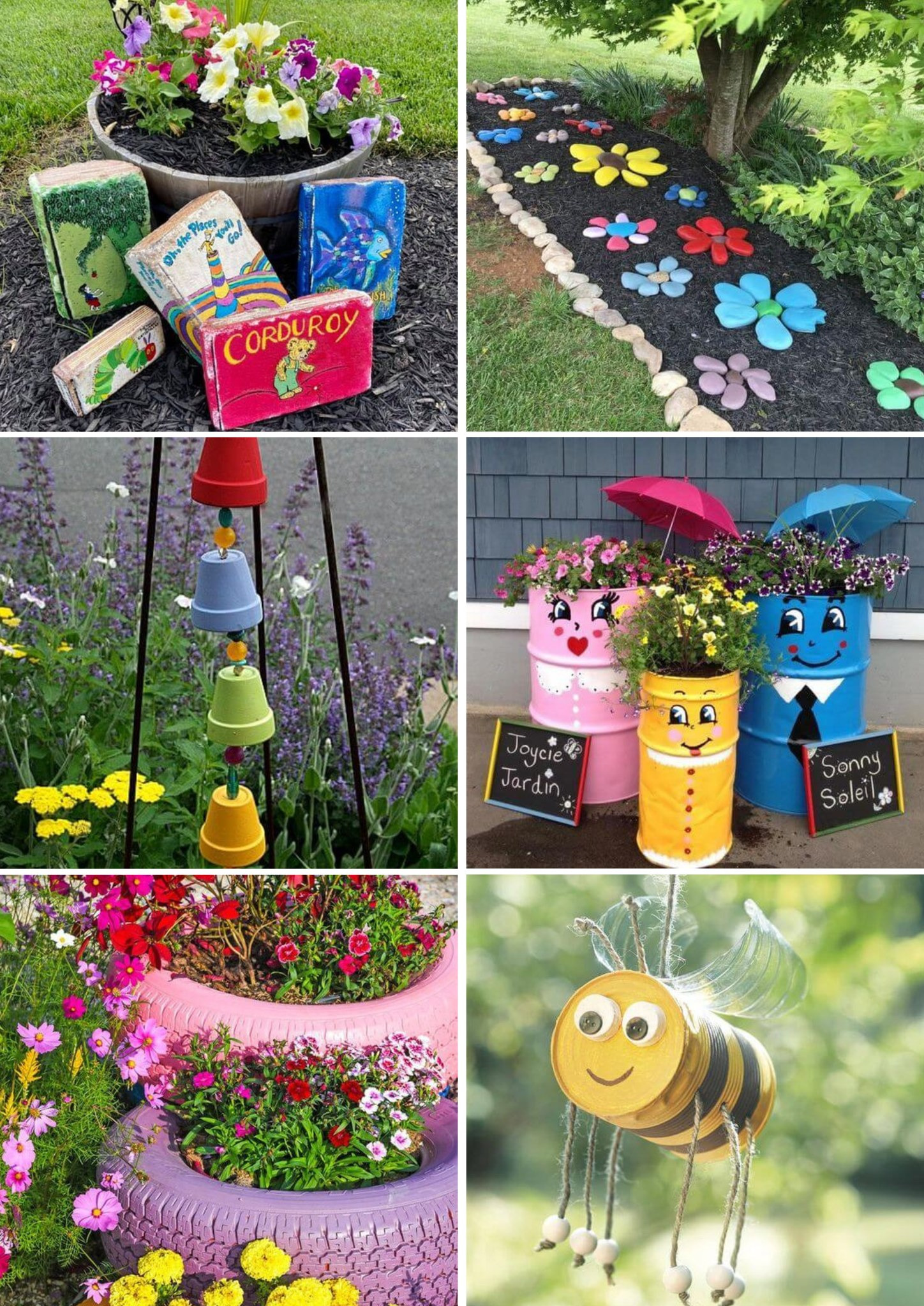 Art - Creative Painted Garden Decoration Ideas | Facebook