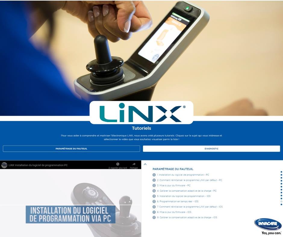 Invacare France - #ELECTRONIQUELINX | Retrouvez toutes les infos de l ...