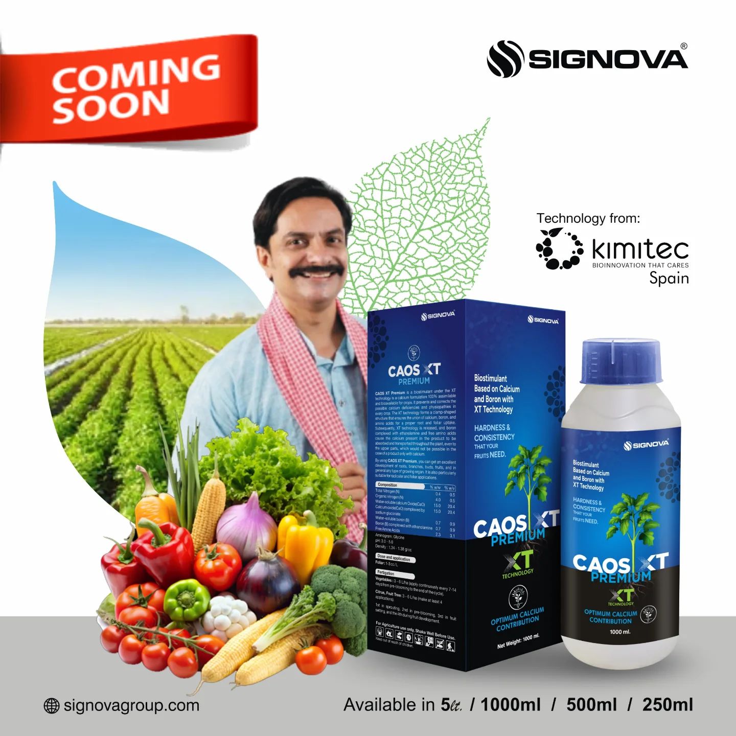 Signova - CAOS XT: Spain Technology for Plant Growth and... | Facebook