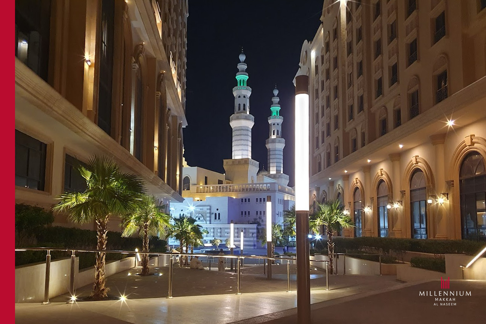 Millennium & Copthorne Makkah Al Naseem Hotels view of Aisha Al Rajhi ...