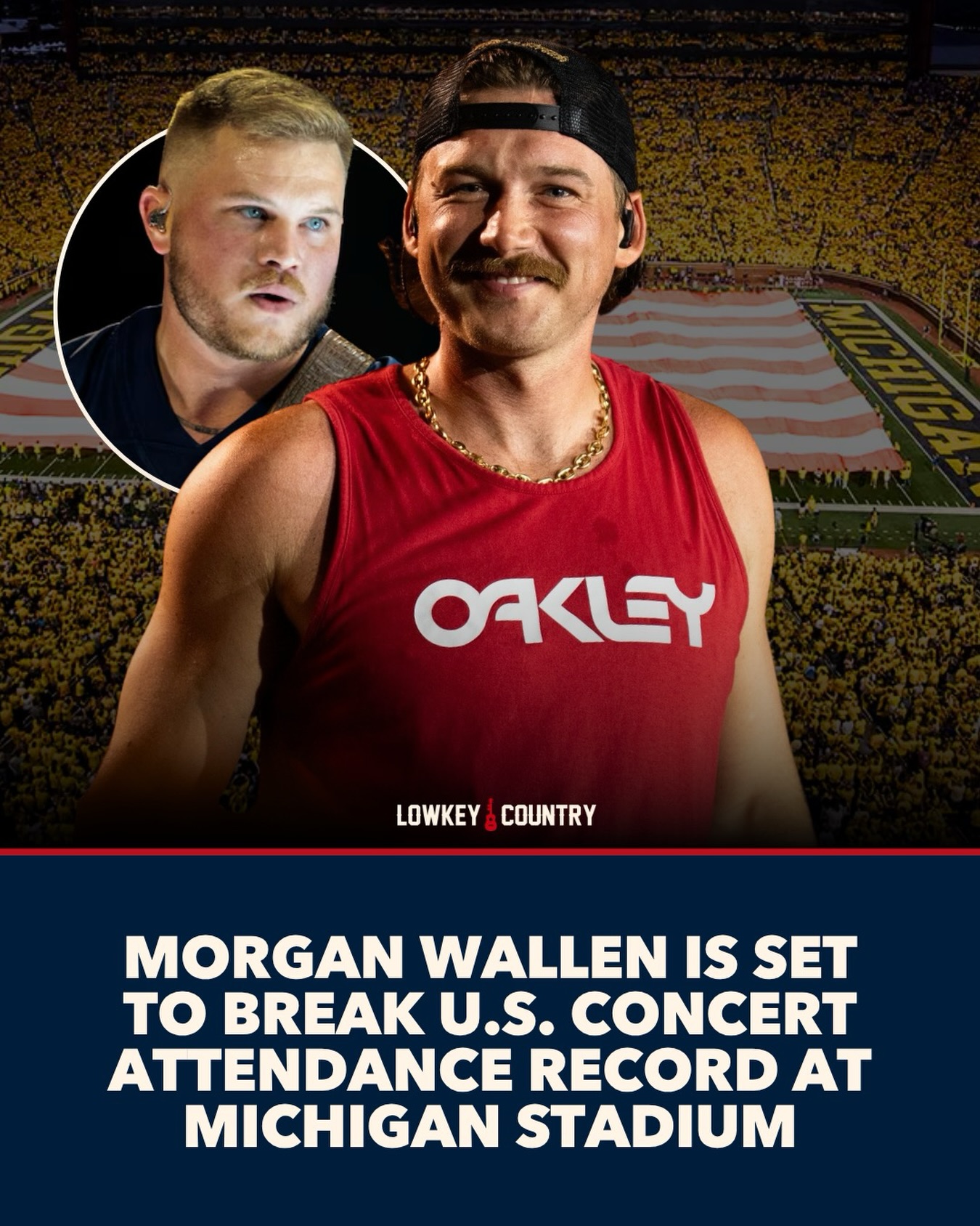 Morgan Wallen is expected to break the U.S. concert attendance