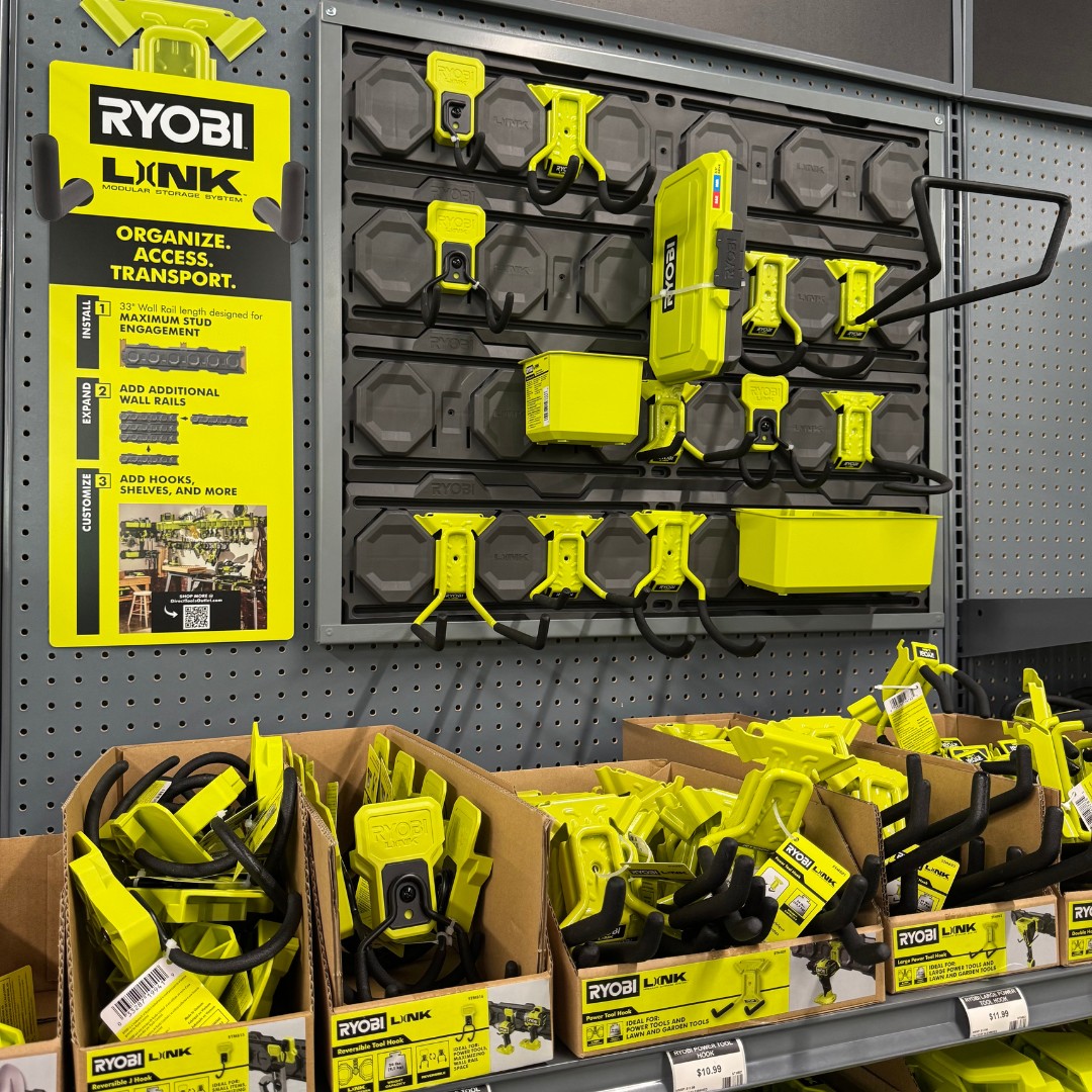 RYOBI LINK 7-Piece Wall Storage Kit - Rio Grande Trade
