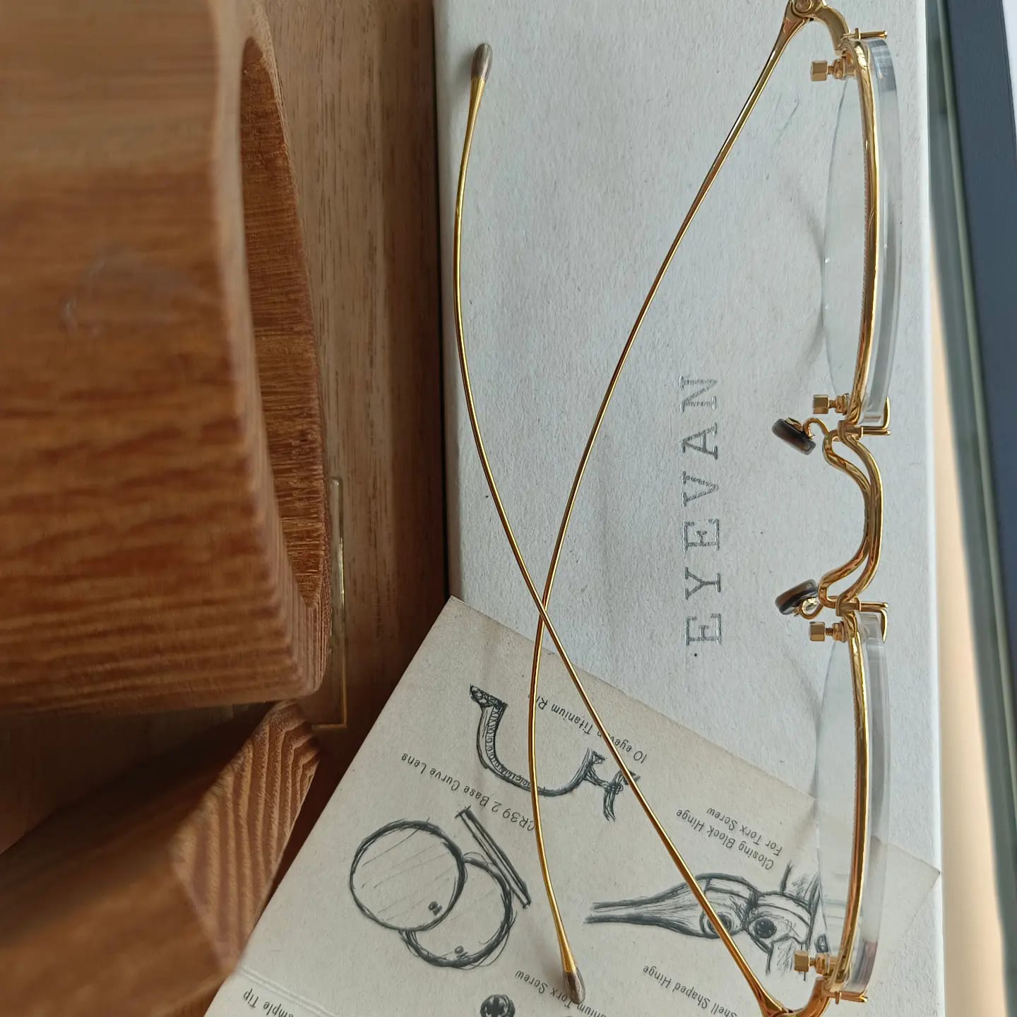 EYEVAN10 美しい道具は美しいパーツの... - Eye Street Optometrist 