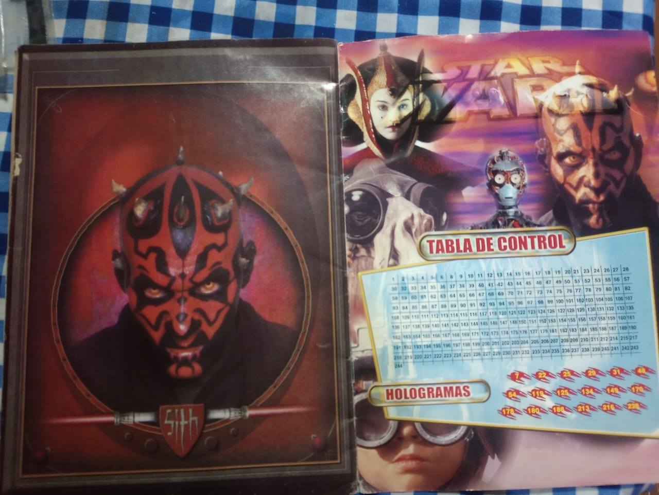 STAR WARS (álbum imcompleto)