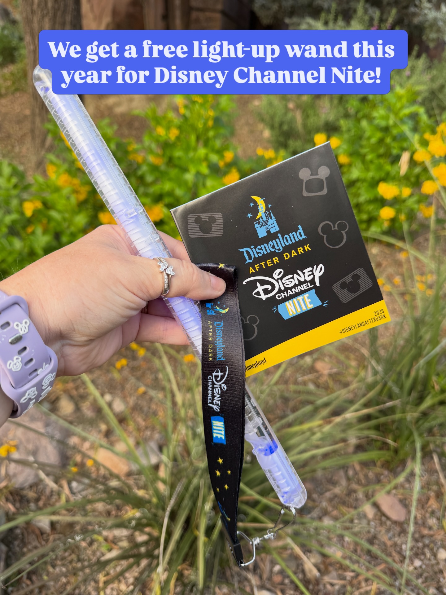 Disney Channel Nite is here and we are checked in! There's a big