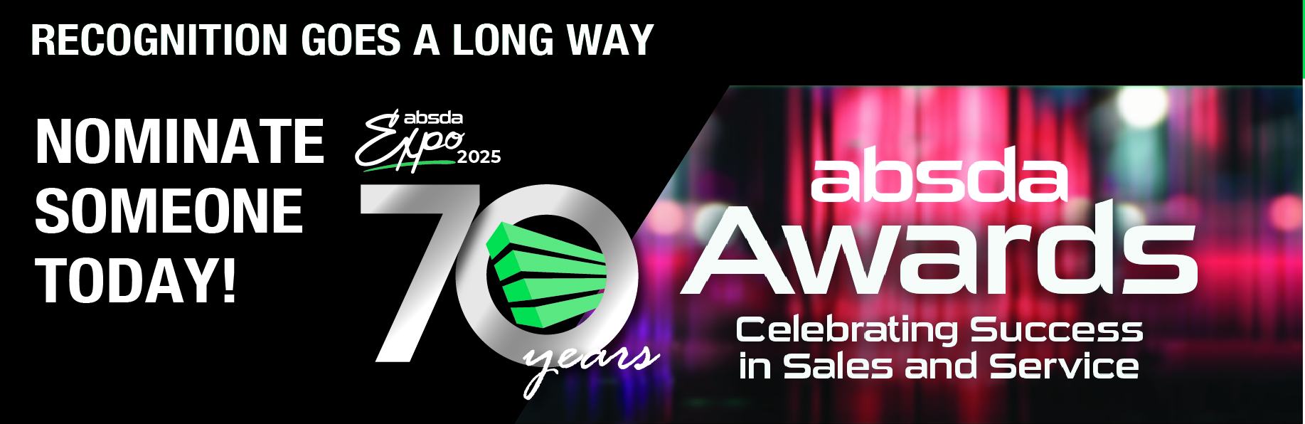ABSDA - It's time to crank up the Nominations for our ABSDA Gala Awards ...