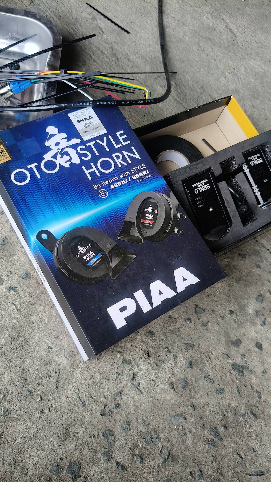SOLD AND INSTALLED CLICK 160-MDL HORN PACKAGE ✓SENLO X1GT ✓PIAA