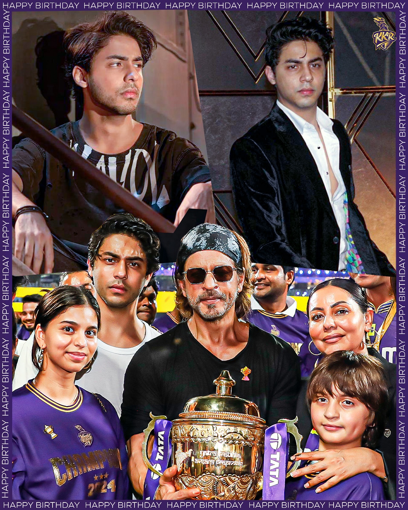 May you have a fantastic birthday,... - Kolkata Knight Riders