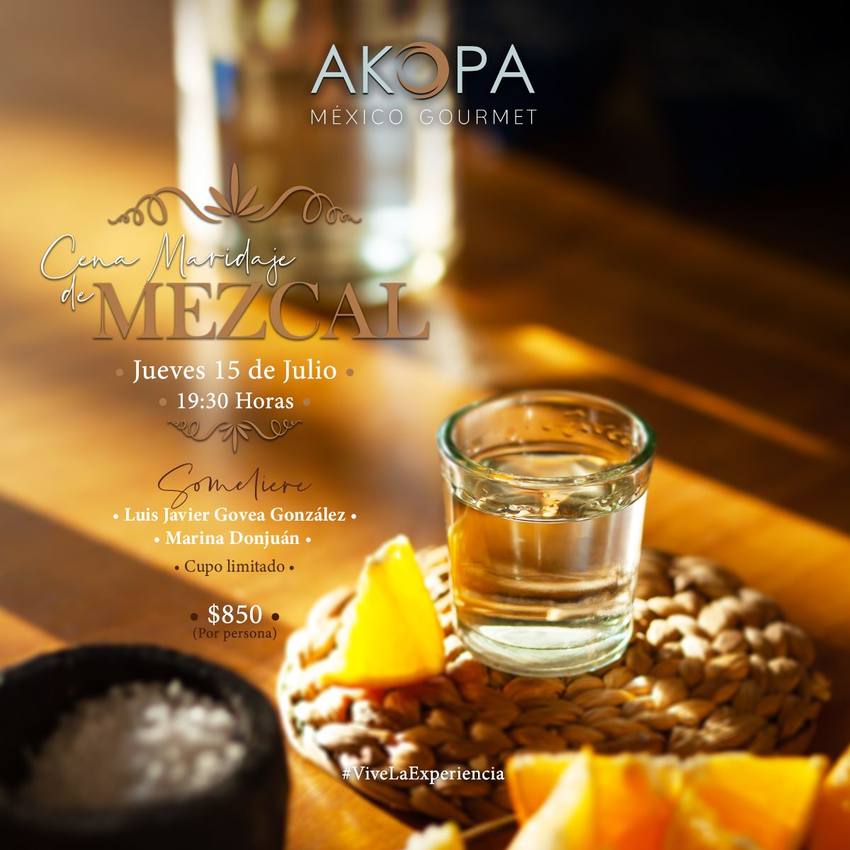 Vive toda una experiencia con una... - Restaurante Akopa