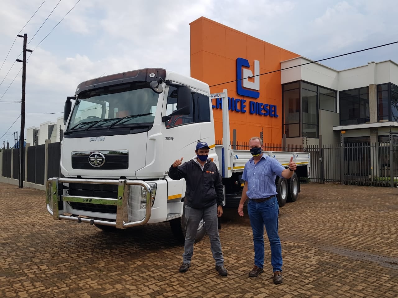 Choice Diesel - A Proud Choice Diesel handover. We...