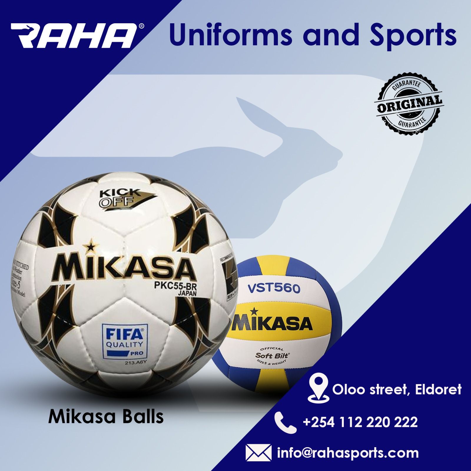 Raha Uniforms and Sports | Eldoret
