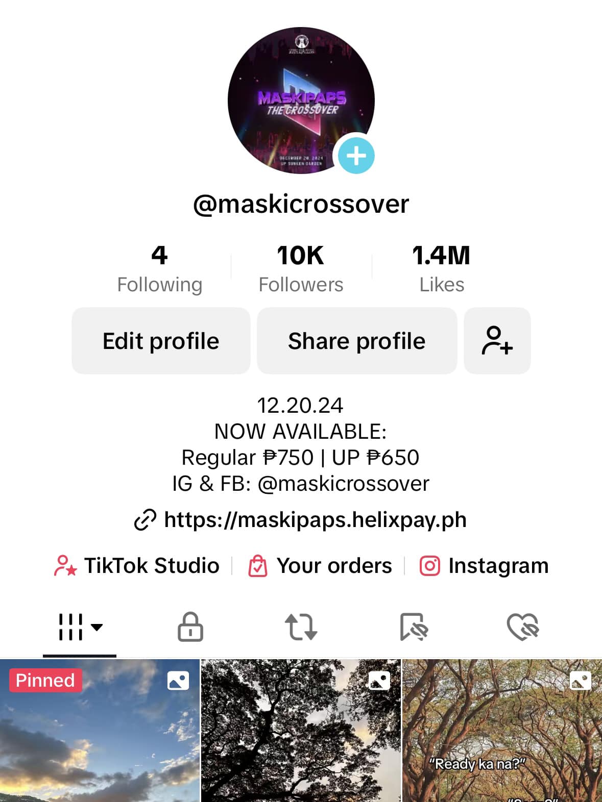 Maskipaps: - EYY congrats sa’tin guys dahil we now have 10k followers ...
