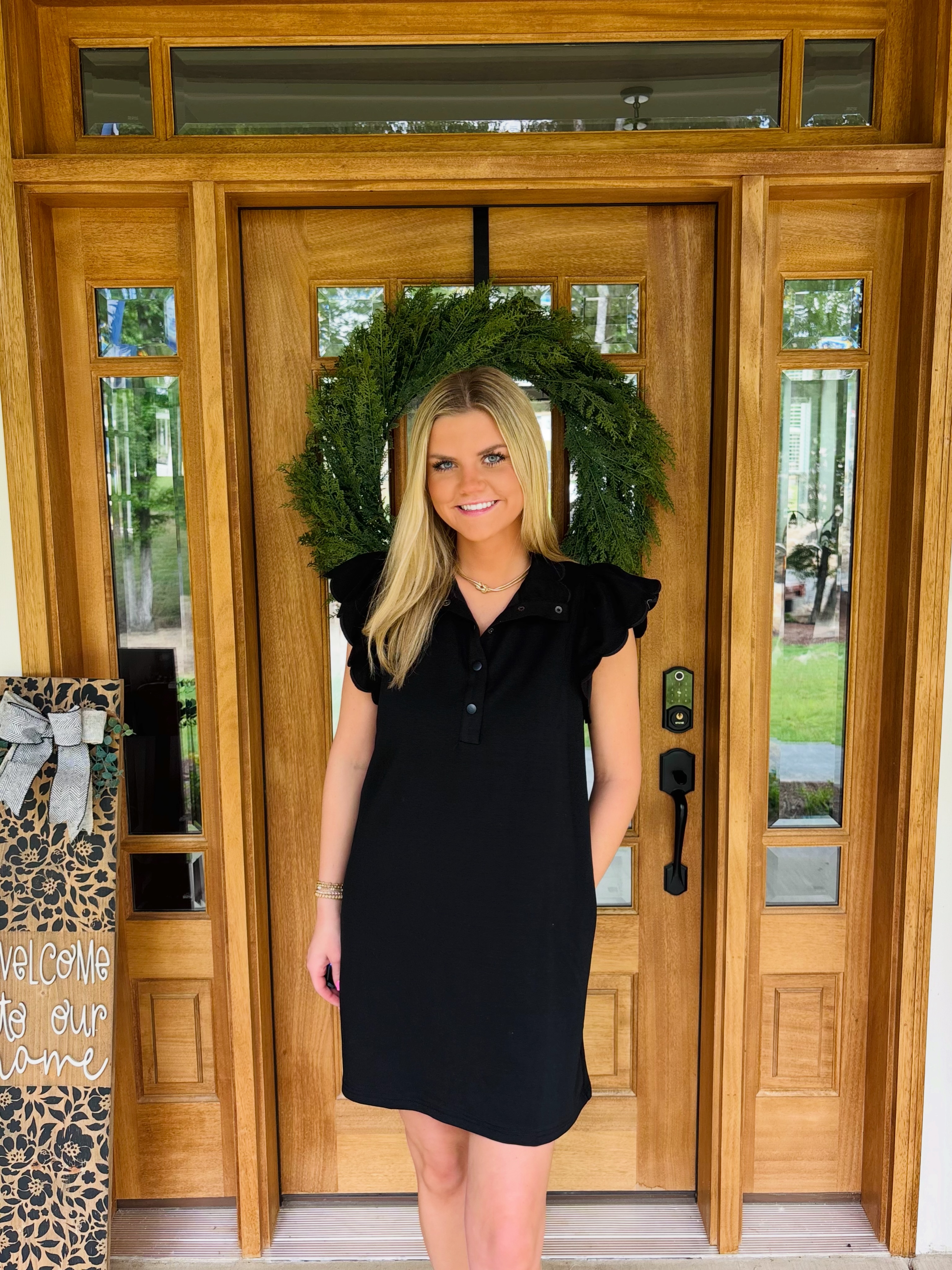 the perfect little black dress A always works anywhere💫 Size:Custom Size - Free! dresses Serisse Vintage Black And Clothing or weekend wear.