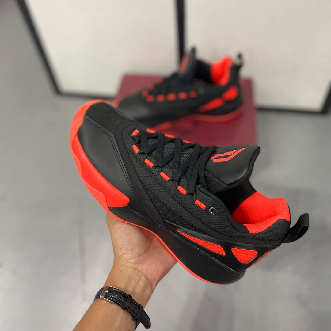 ADIDAS DAME CERTIFIED 2 BLACK SOLAR RED SILVER METALLIC sizes: 7.5