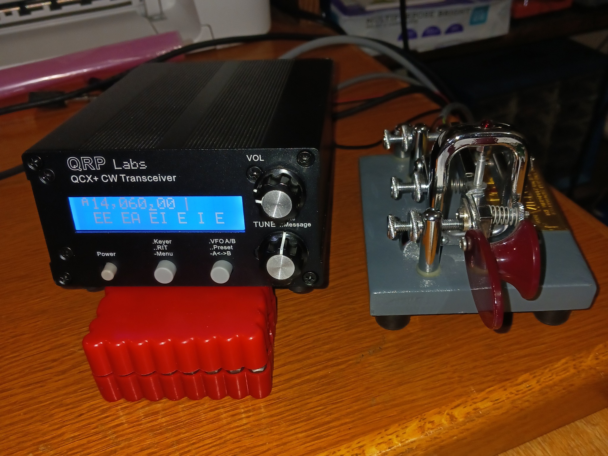 Vibroplex brass racer magnetic paddle