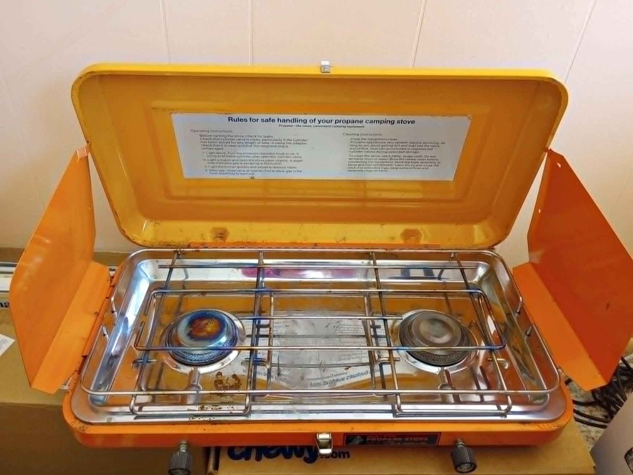 Vintage Sears Roebuck Propane Camp Stove - Camping Stoves & Burners ...