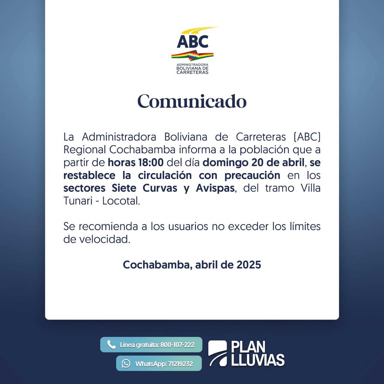 Periódico - 👷🏽🛣️La ABC informa que se restableció la circulación de ...