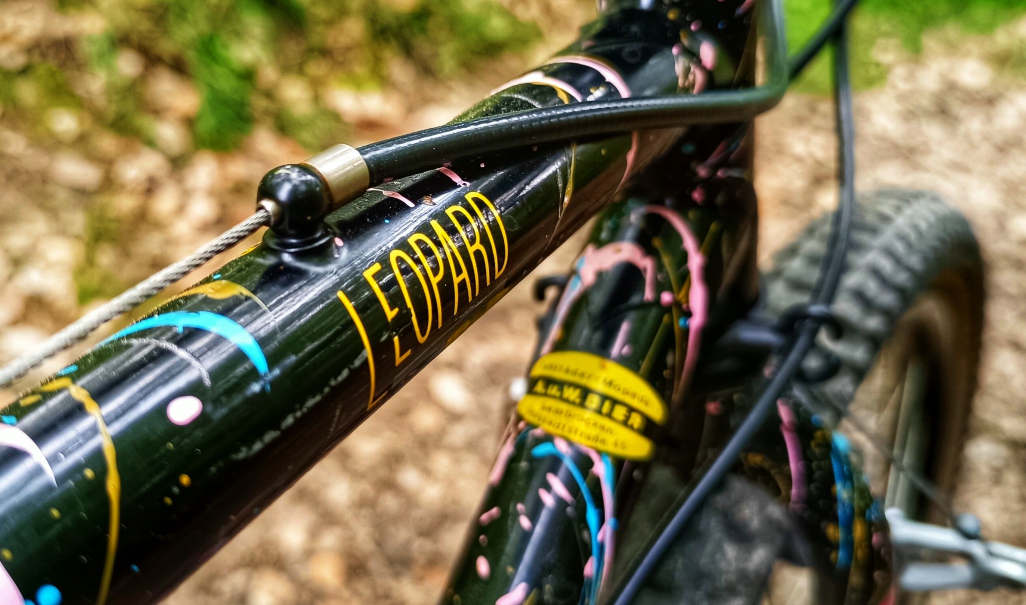 1990 Kuwahara Leopard mountain bike features