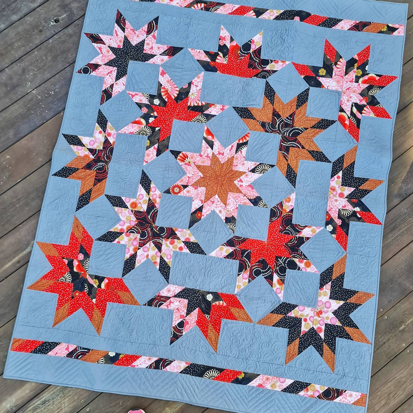 Quilt Israel - This is a quilt top that I finished years... | Facebook