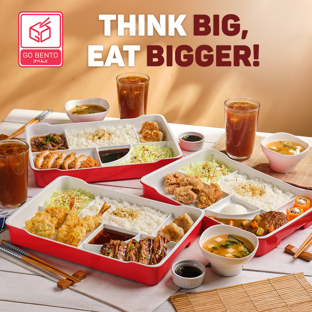 Go Bento - The power to choose is yours! Think BIG, mix...