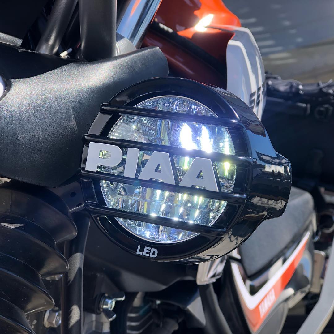 セロー250 フォグランプ装着！✨✨ PIAAのクリアフォグランプ