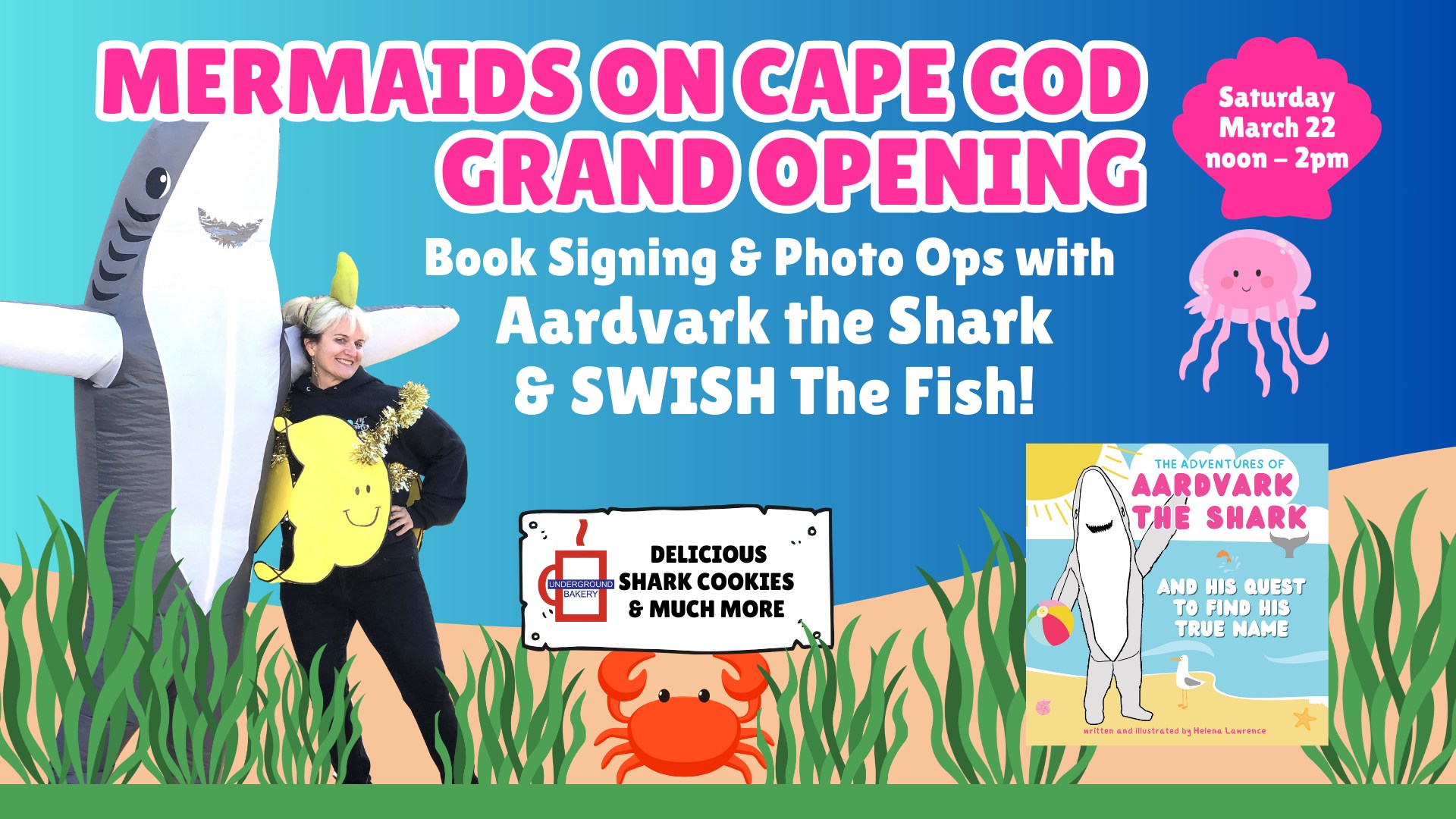 MERMAIDS ON CAPE COD GRAND OPENING PARTY!