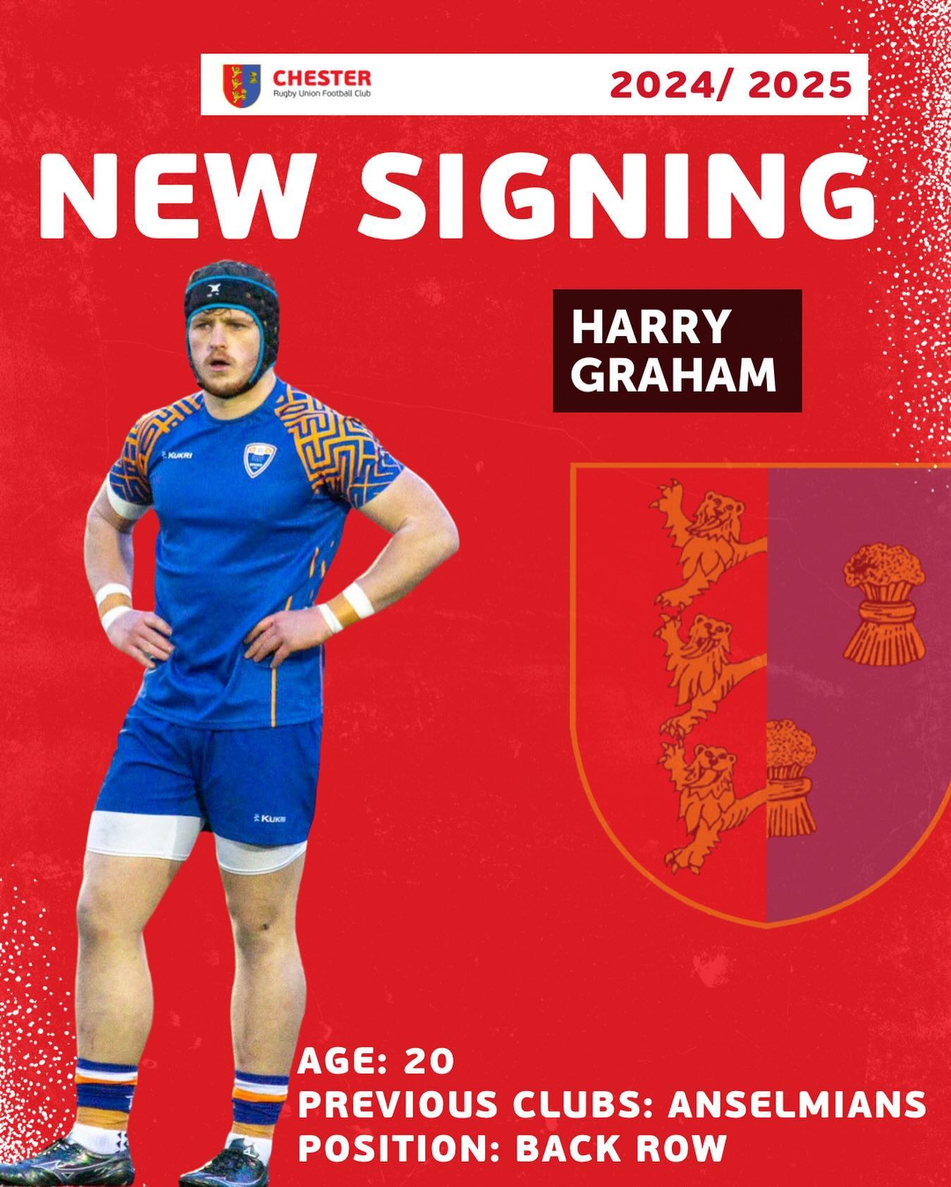 Chester RUFC - 🚨 New Signing 🚨 Please welcome our latest... | Facebook