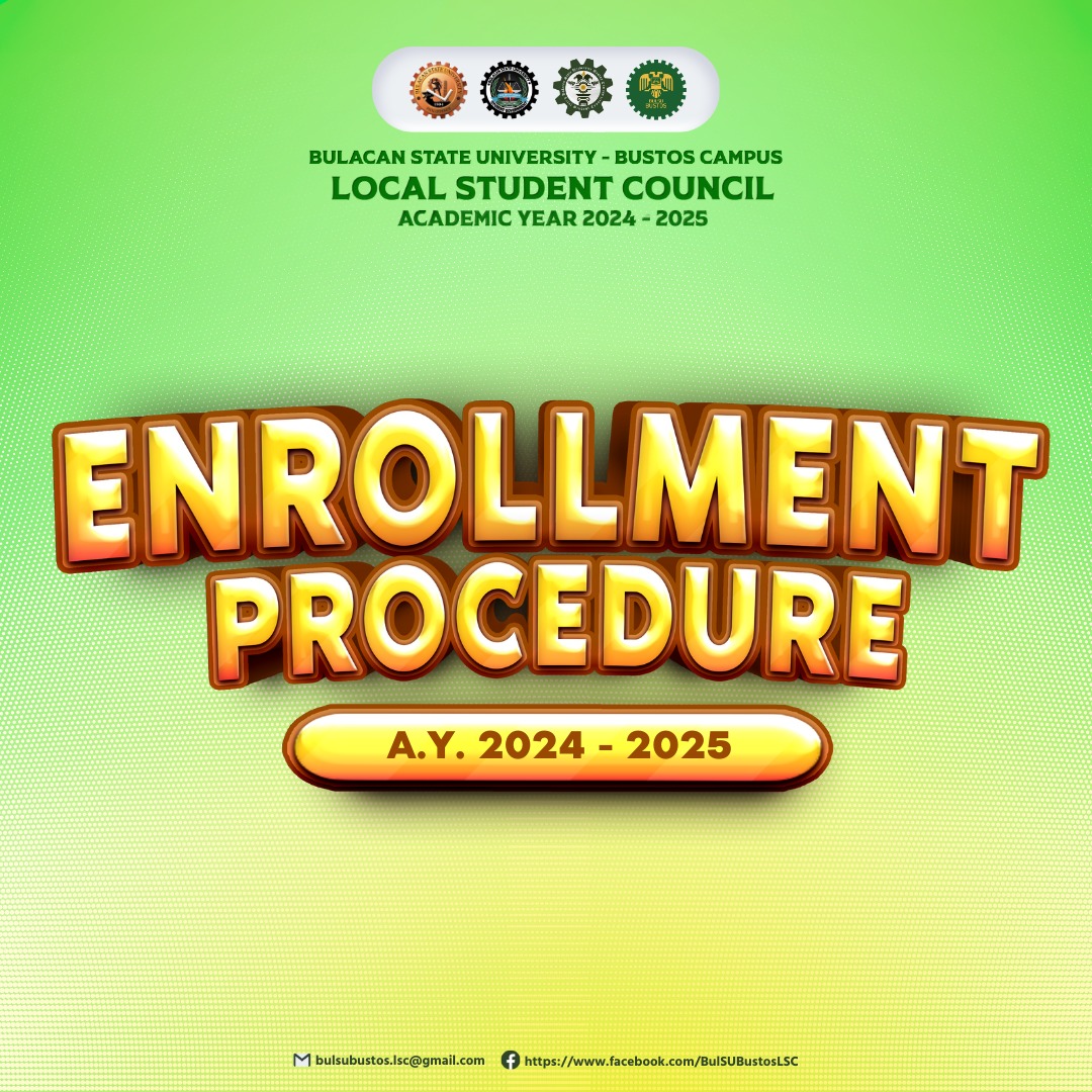 [ONLINE ENROLLMENT... - BULSU Bustos Local Student Council | Facebook