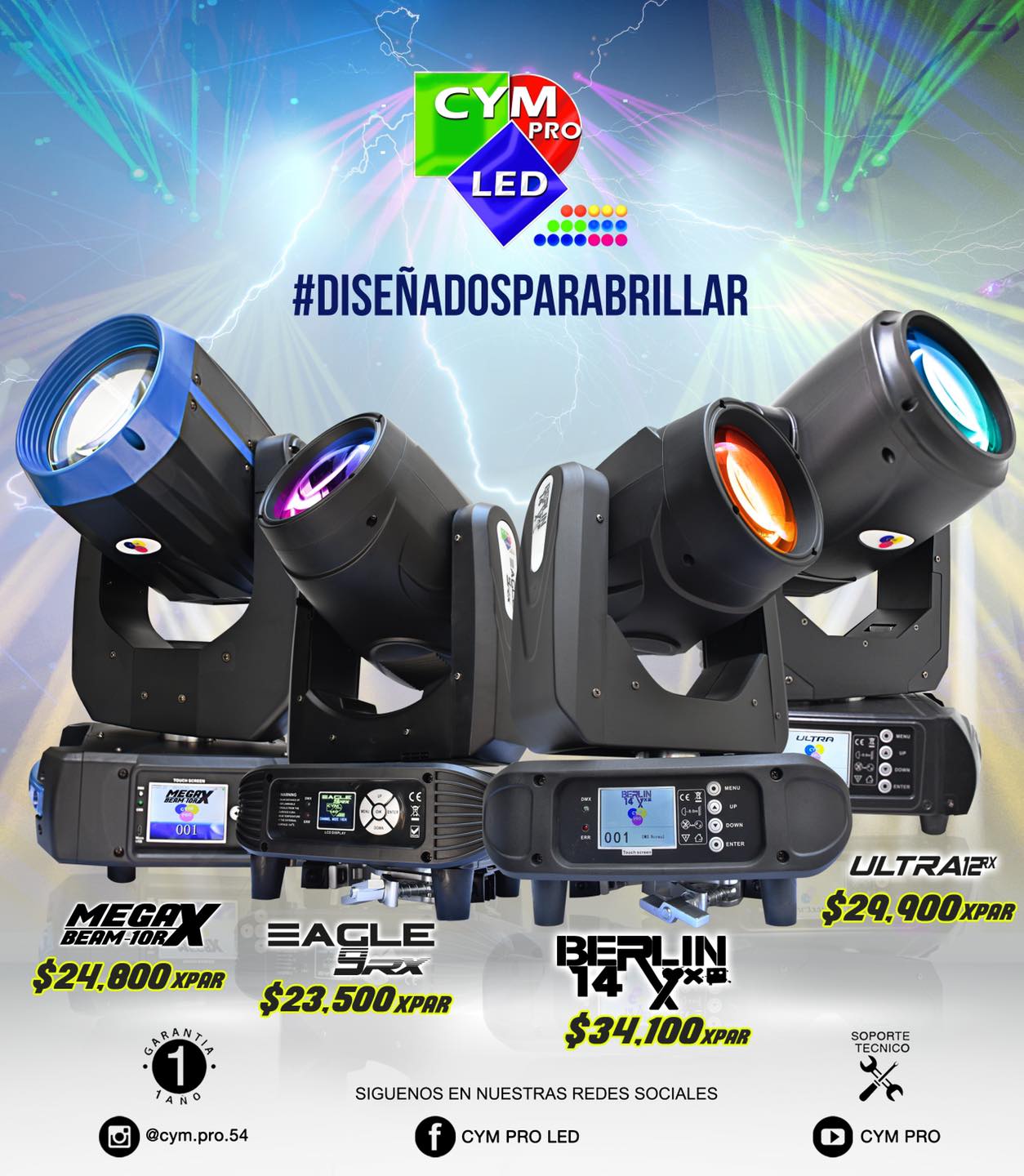 CYM PRO LED - ️HAZ DE TU SHOW ALGO DIFERENTE CON... ️... | Facebook
