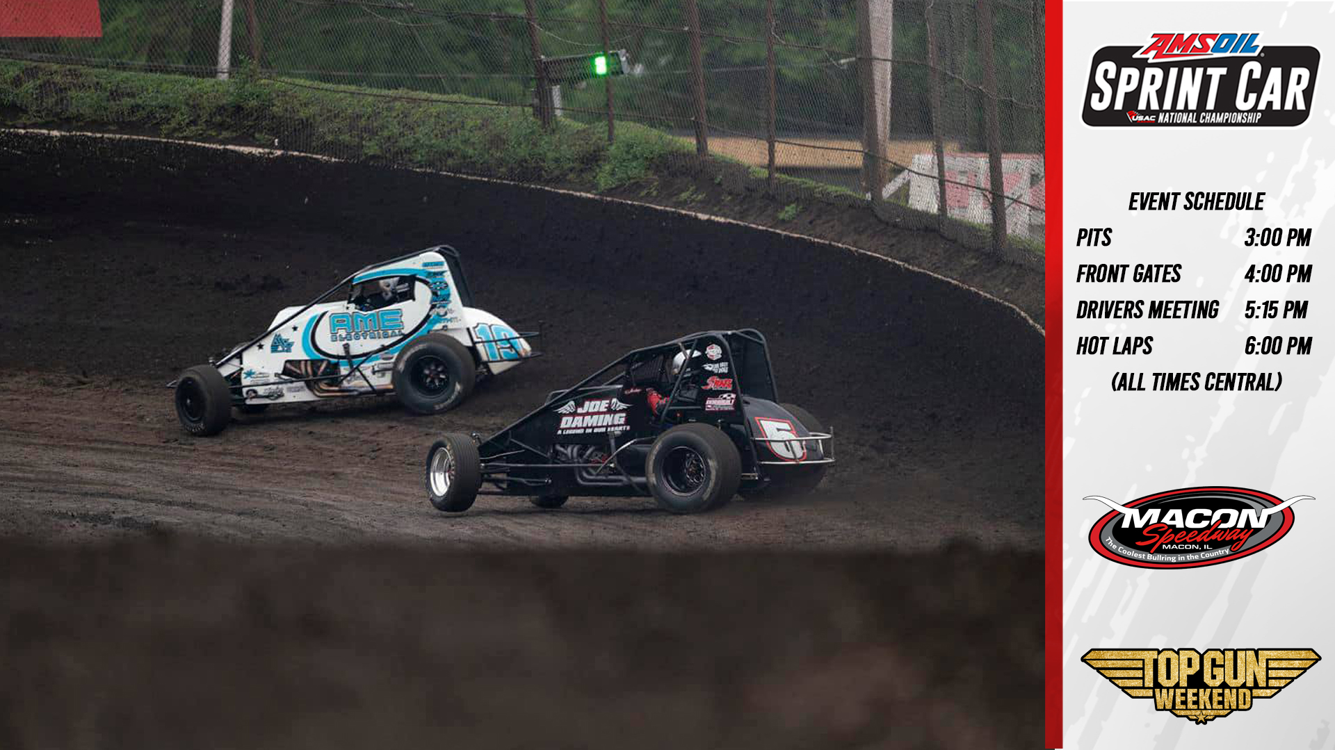 USAC Racing - Second Flight! ️ It's race day at Macon... | Facebook