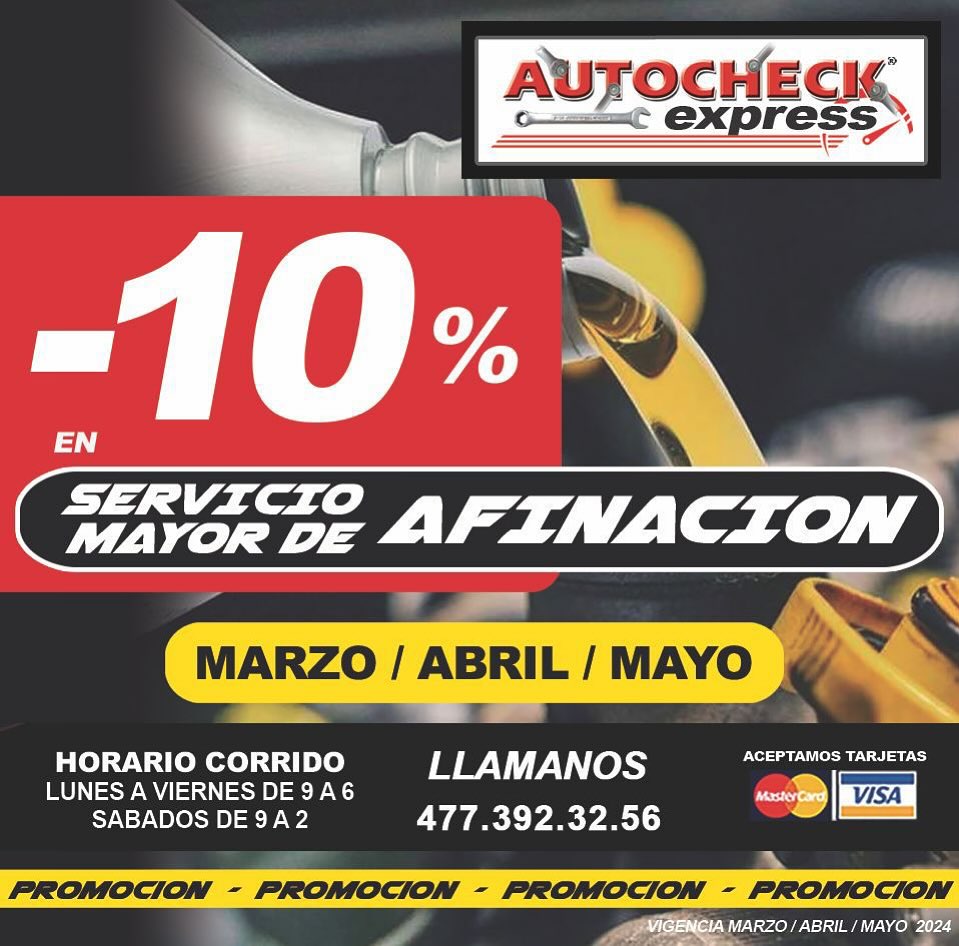 Autocheck Alta Mecánica Automotriz | León