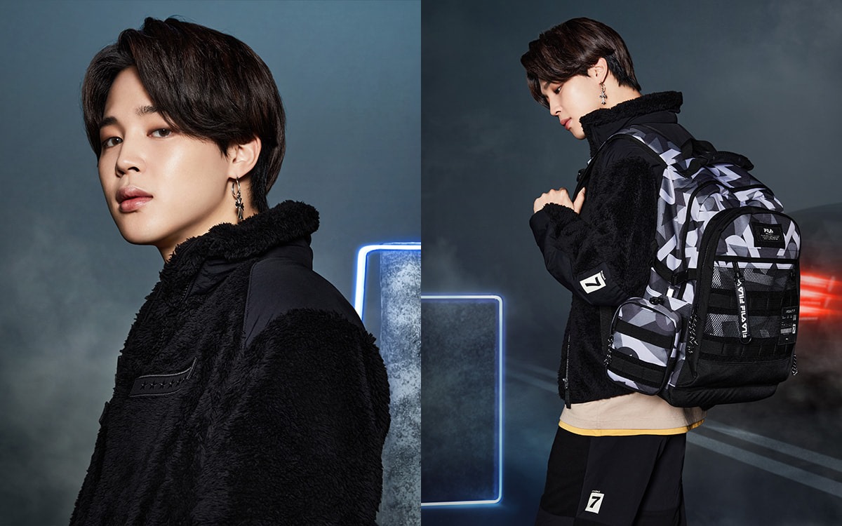 FILA BTSジミン✴︎コラボ グローバルアーティスト バックパック 2026 